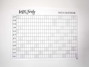 Classic Annual Wall Calendar 2024