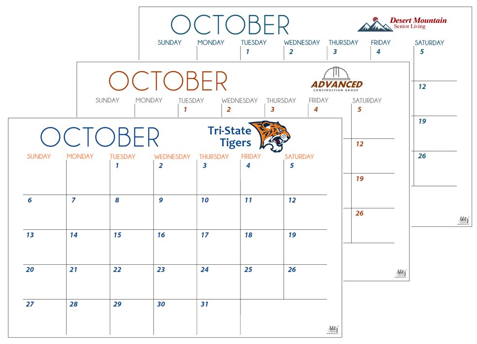 Custom Logo Calendar