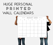 Load image into Gallery viewer, Modern Calendar - Month Spelled Out