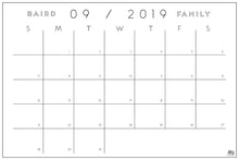 Load image into Gallery viewer, Modern Calendar