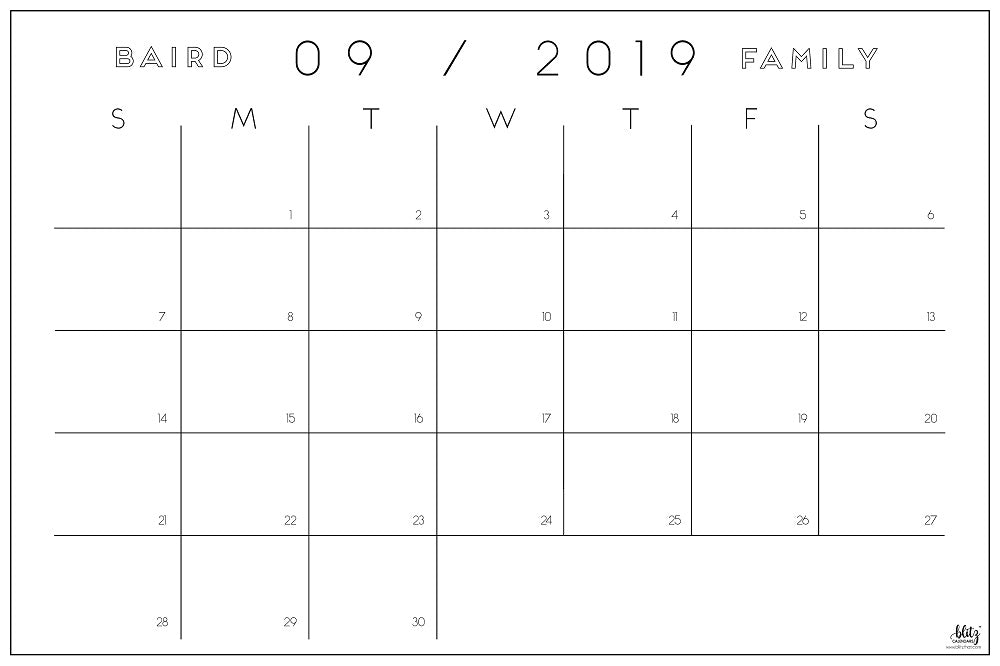 Modern Calendar