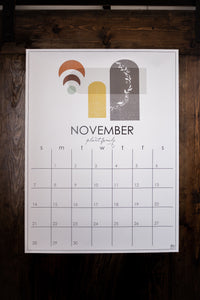 BOHO Art Calendar