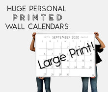 Load image into Gallery viewer, Modern Calendar - LARGE PRINT