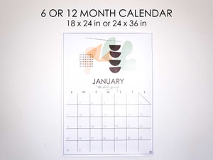 BOHO Art Calendar